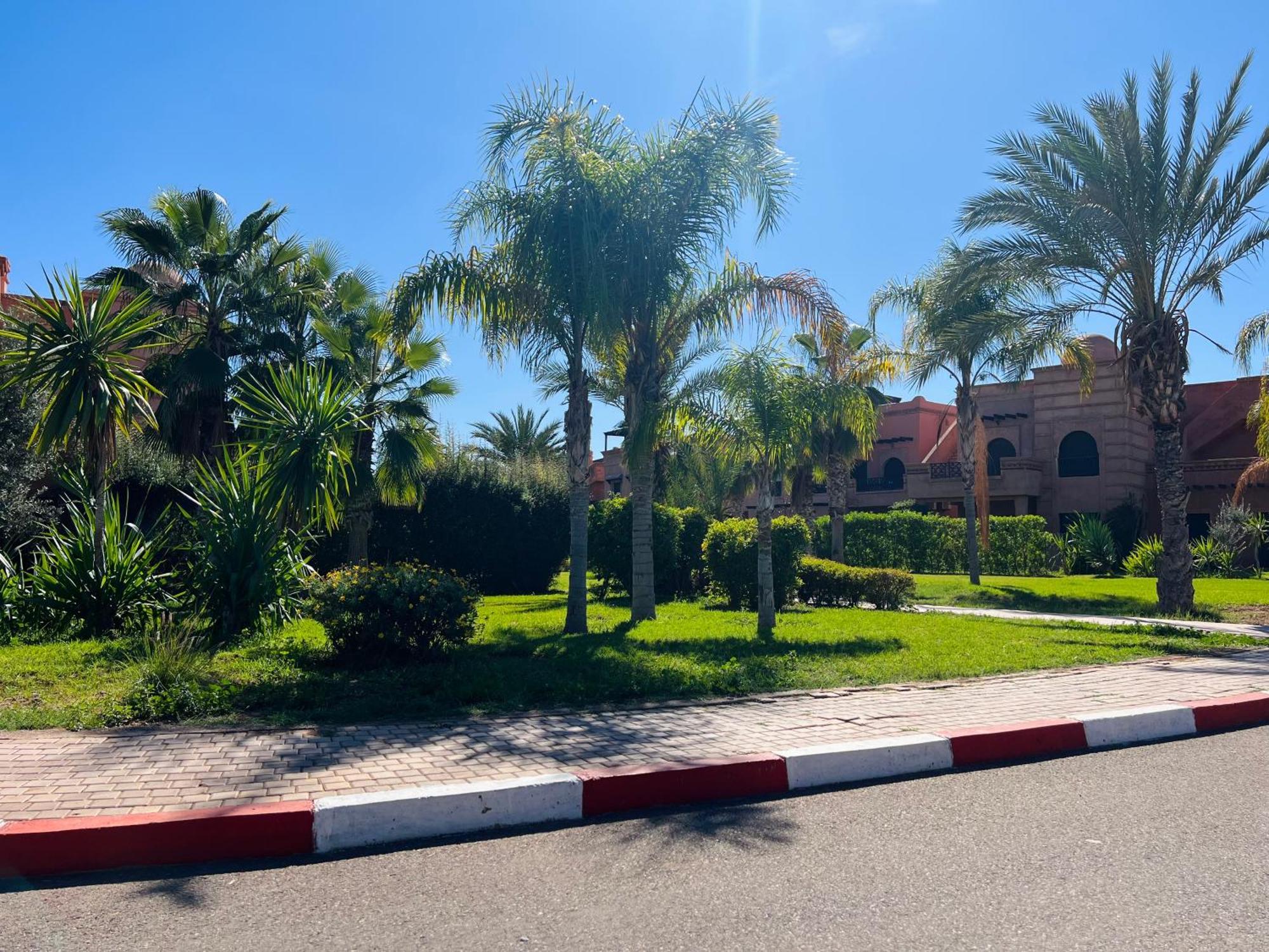 Duplex Atlas Golf Resort Pοοl Νieω Seriniτყ & Cαlm マラケシュ エクステリア 写真