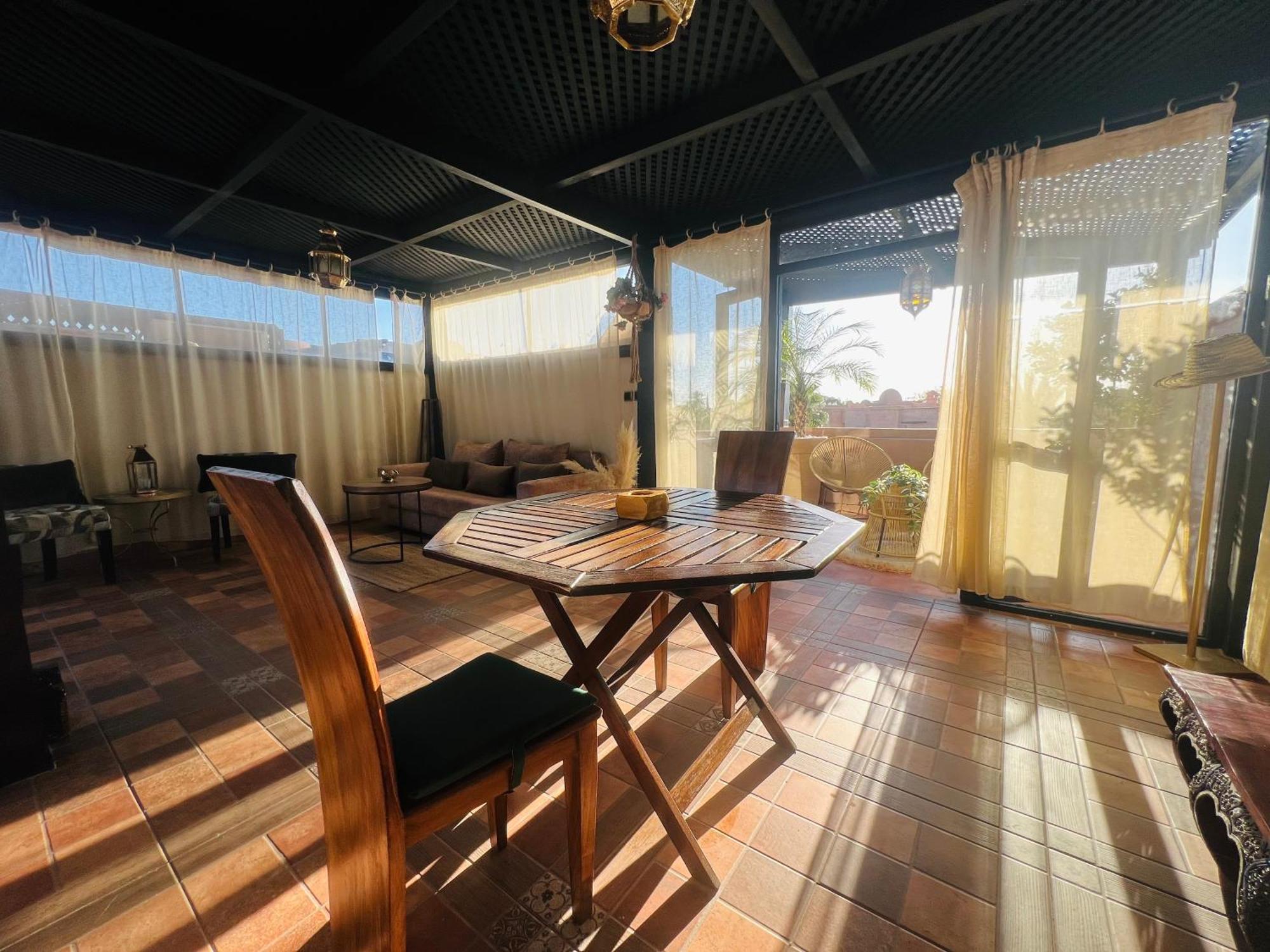 Duplex Atlas Golf Resort Pοοl Νieω Seriniτყ & Cαlm マラケシュ エクステリア 写真