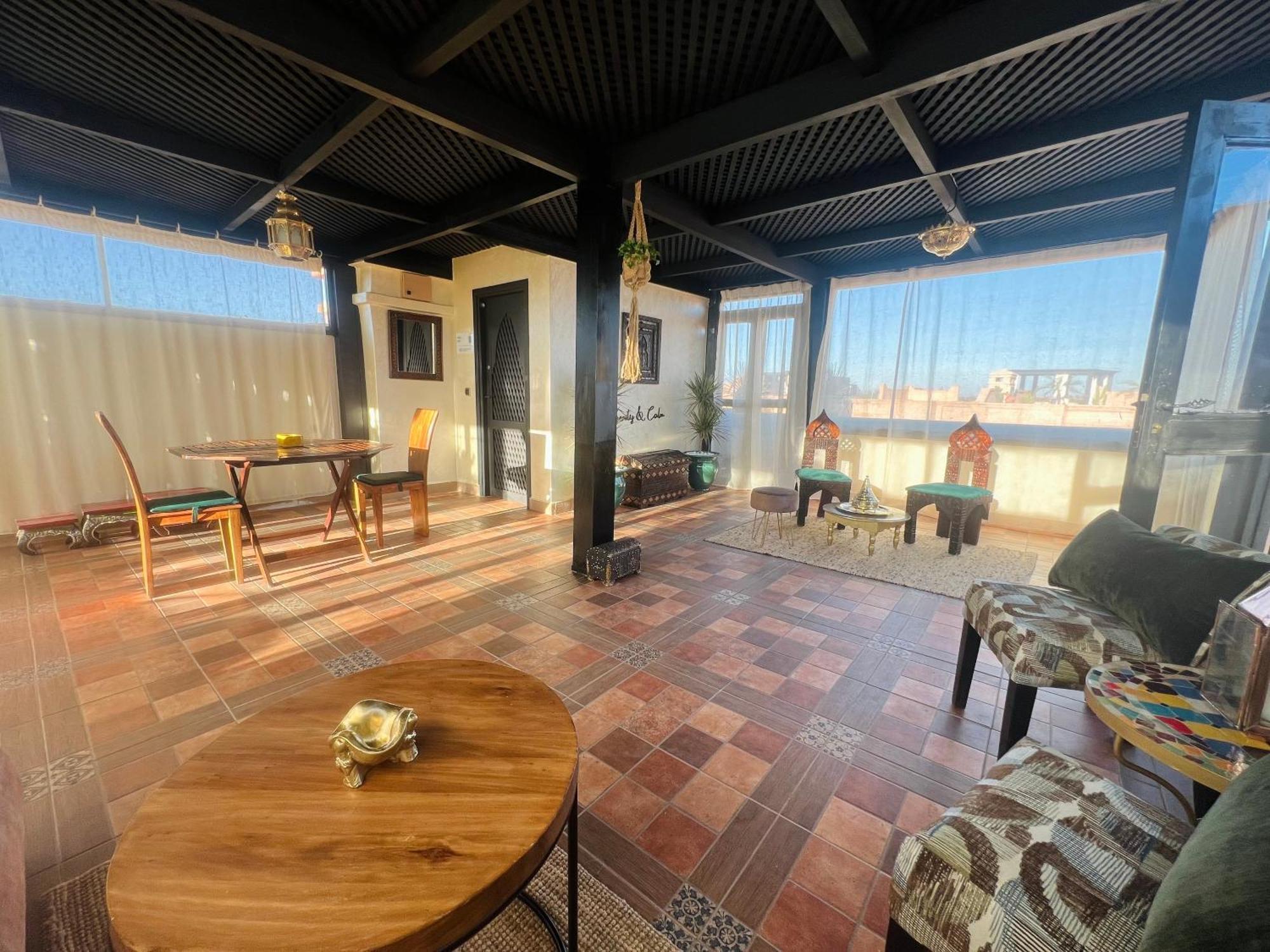 Duplex Atlas Golf Resort Pοοl Νieω Seriniτყ & Cαlm マラケシュ エクステリア 写真