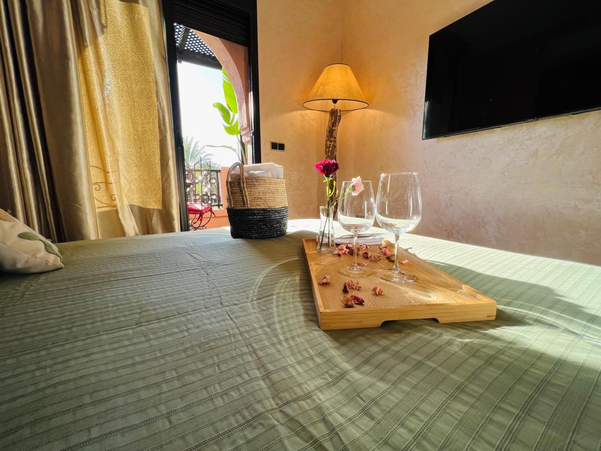 Duplex Atlas Golf Resort Pοοl Νieω Seriniτყ & Cαlm マラケシュ エクステリア 写真